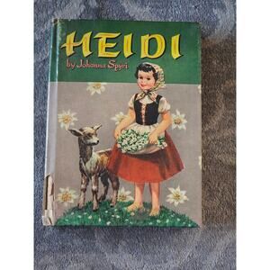 VINTAGE 1944-1955 Book Heidi by Johanna Spyri
